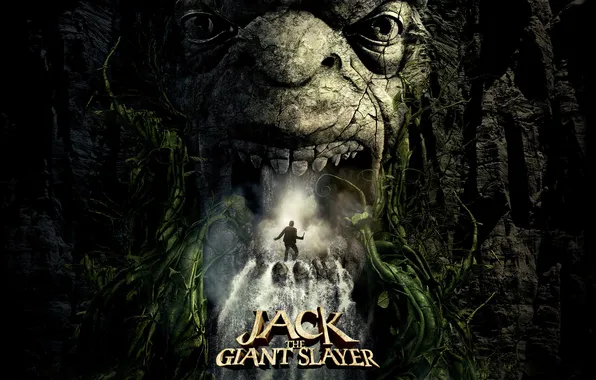 Waterfall, cave, Jack the Giant Slayer, Jack the giant Slayer