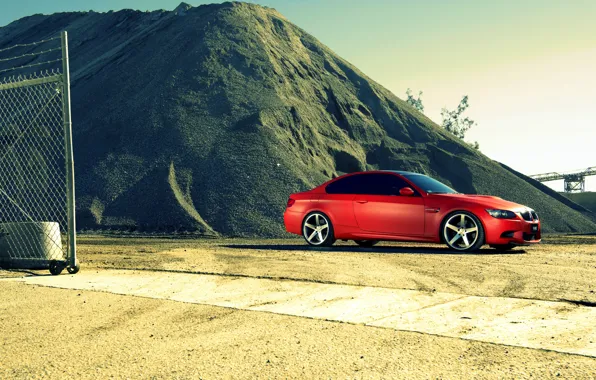 Picture red, BMW, BMW, red, e92, The 3 series