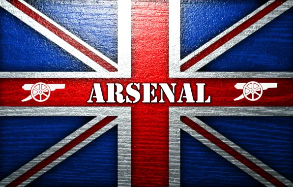 Picture background, flag, gun, Arsenal, Arsenal, Football Club, The Gunners, The gunners