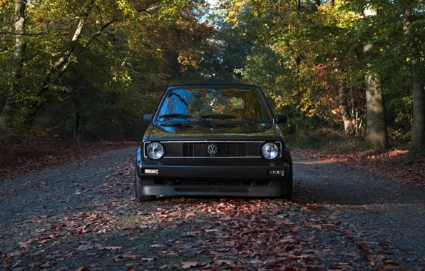 Volkswagen, Fall, Golf, GTI
