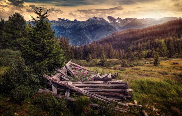 Austria, Tyrol, Serfaus