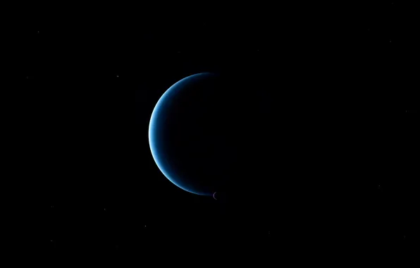 Planet, minimalism, VLADSTUDIO