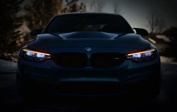 Picture BMW, Blue, Front, F80, Sight, LED