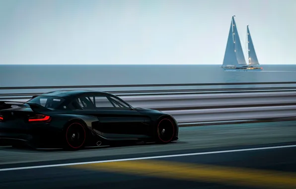 Speed, track, BMW