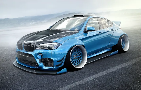 Auto, BMW, Machine, Art, BMW X6, Rendering, Dmitry Strukov, Dizepro