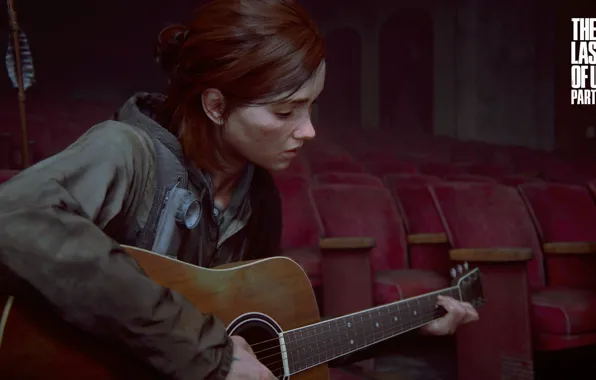 Games, Guitar, Naughty Dog, Ellie, PS4, The Last of Us Part II