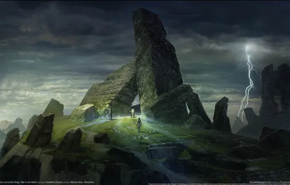 Game, the ruins, The Lord Of The Rings, The Lord of the Rings, dolmens, The …