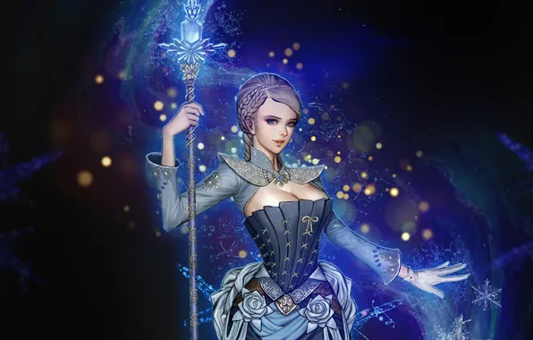 Erotic, look, girl, magic, dress, Youngmin suh. арт