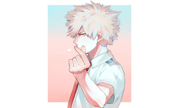 Picture look, background, guy, Boku no Hero Academy, My hero Academy, My Hero Academia, Bakuga Katsuki
