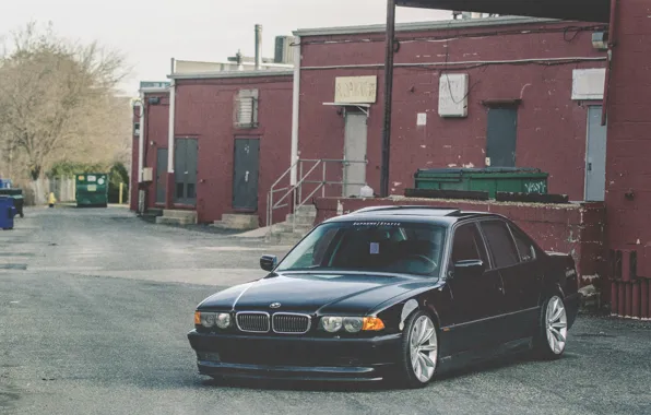 BMW, Boomer, BMW, Stance, E38, Bimmer, 750il