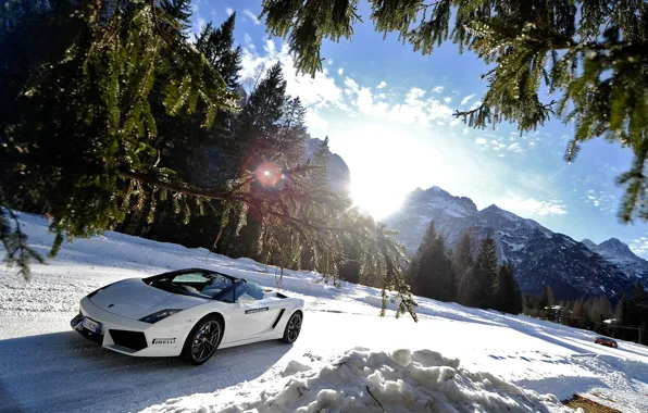 Picture Gallardo, Spyder, LP 560-4, Winter Academy