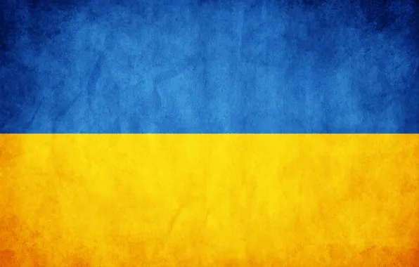 Picture flag, texture, Ukraine