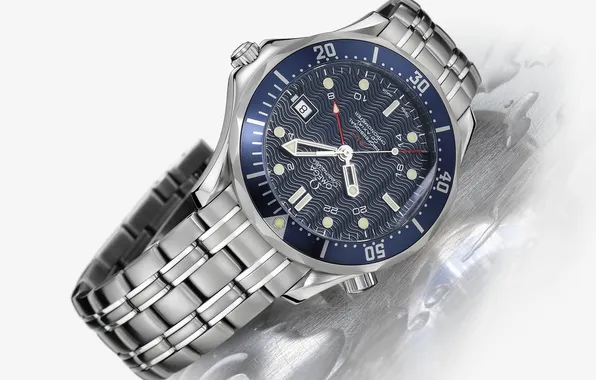 Watch, Omega, watch, Seamaster, James Bond