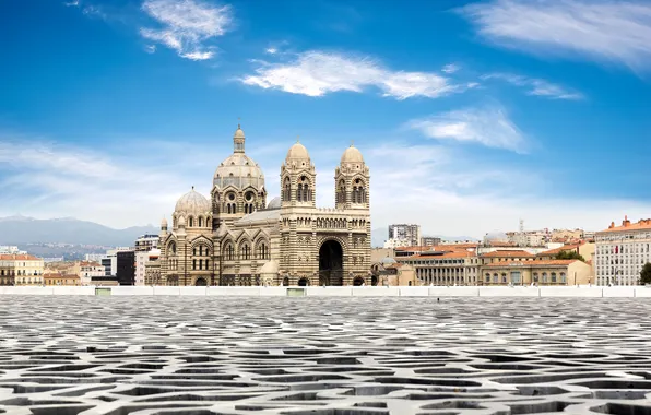 France, home, temple, France, Marseille, Cathedral de la Major
