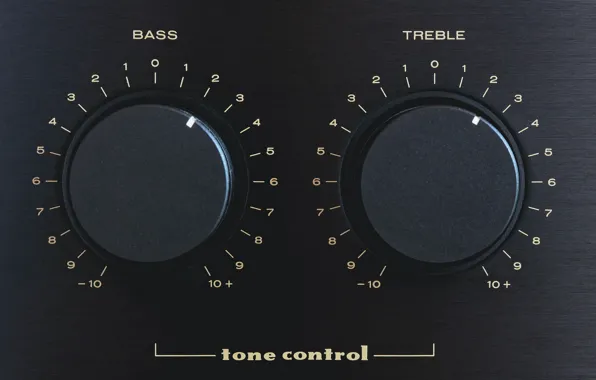 Picture Bass, treble, tone control