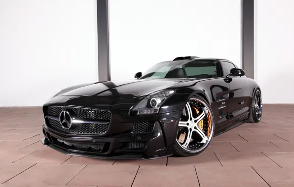 Picture tuning, Mercedes-Benz, drives, Mercedes, AMG, Germany, Coupe, SLS