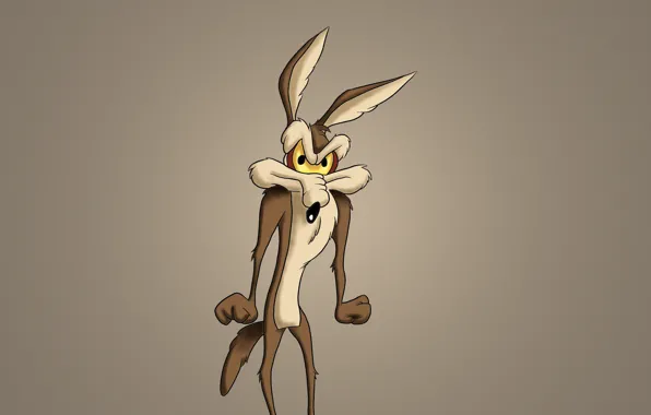 Minimalism, head, light background, Looney Tunes, Wile E. Coyote, Looney Tunes, Funny ringtones, Wile E. …