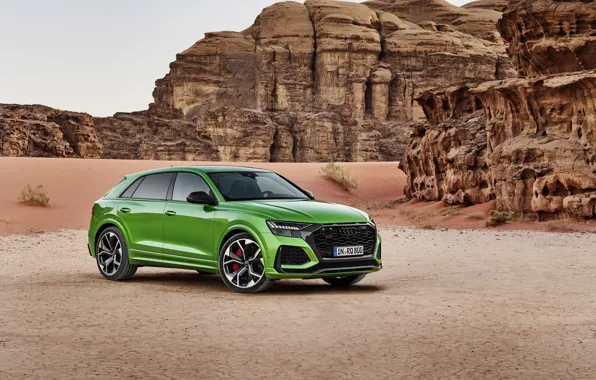 Audi, desert, crossover, 2020, RS Q8