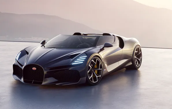 Bugatti, Bugatti, convertible, hypercar, Mistral, Bugatti Mistral, Mistral