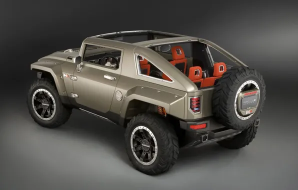 The concept, Hummer, Concept Rear