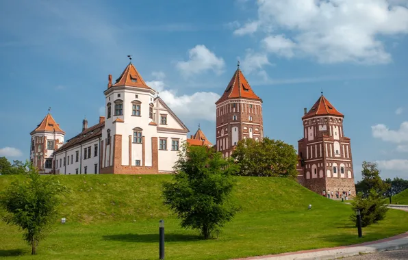 Picture The world, Belarus, Mir castle