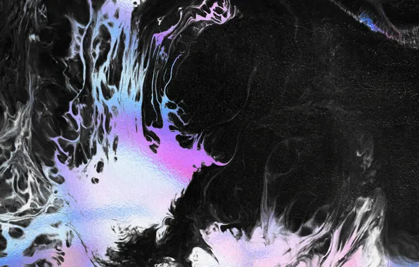 Paint, paint, texture, spot, purple, palette, black, strokes