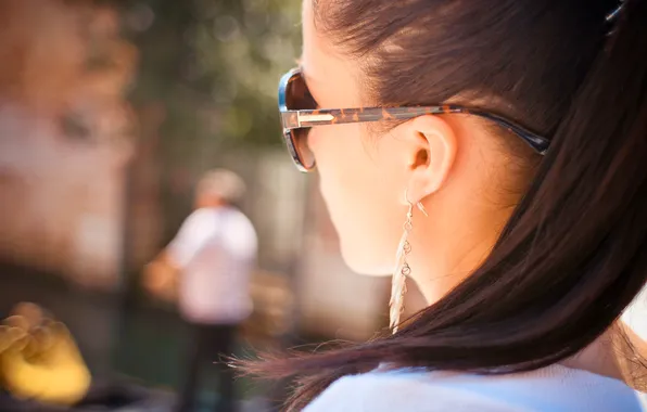 Woman, jewelry, during