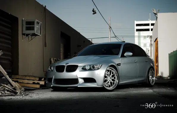 Picture BMW, silver, 360forged