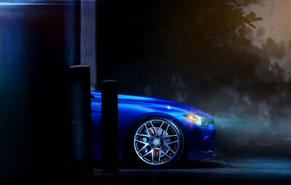 Picture Auto, Night, BMW, Wall, Tuning, Machine, Drives