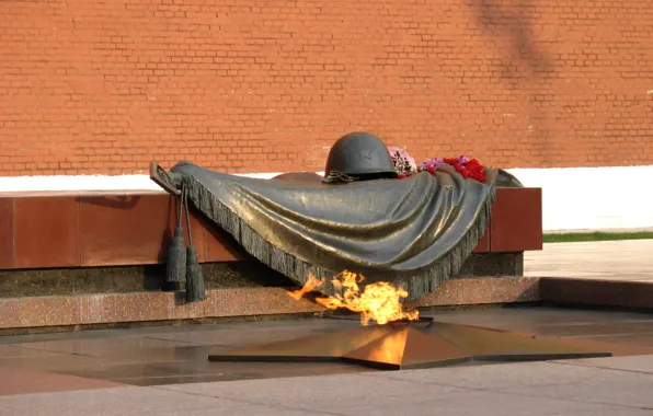 Fire, victory day, May 9