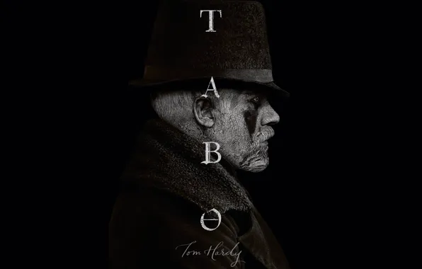 Picture hat, man, Taboo, Tom Hardy, miniseries, Tabo