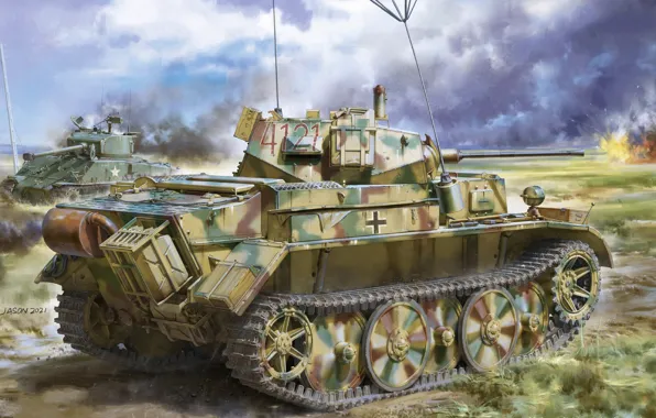 Easy, Germany, tank, jason, the Waffen-SS, Waffen SS, Pz.Kpfw.II Ausf.L Lynx