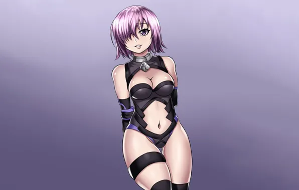 Picture beautiful, anime, short hair, sexy, swimsuit, attractive, erotic, boobs
