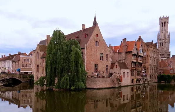 The evening, Belgium, Belgium, Bruges, Brugge