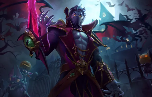 Picture game, art, League of Legends, kassadin, LoL, skin, moba