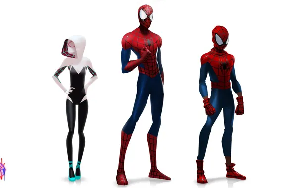 Picture spider-man, spider-man, concept, peter parker, gwen stacy, Gwen Stacy, Spider-Man: Into the Spider-Verse, through the …