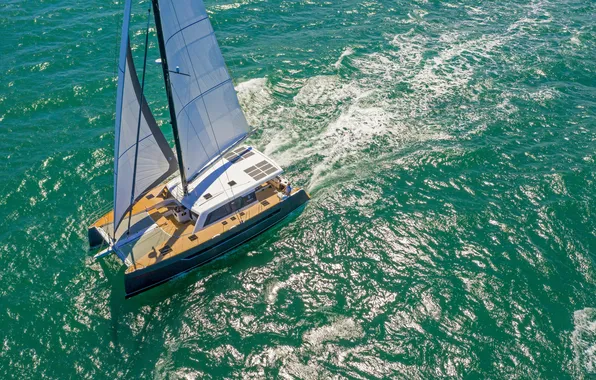 Sails, aluminum, catamaran, aluminum, the, aluminium, Catamaran, Explocat 52