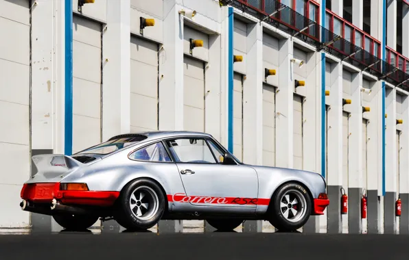 Red, silver, Porsche, silver, red, Porsche, rsr, carrera