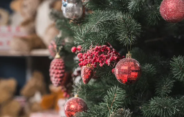 Picture holiday, toy, tree, new year