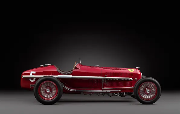 Picture Spokes, Alfa Romeo, Classic, Scuderia Ferrari, 1932, Grand Prix, Classic car, Sports car