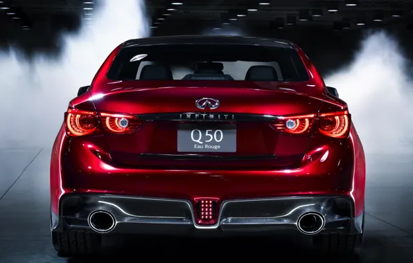 Infiniti, q50, rouge