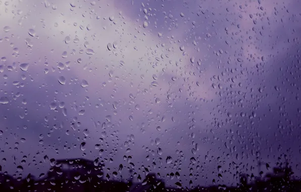 Picture rain, window, colour, cold, today