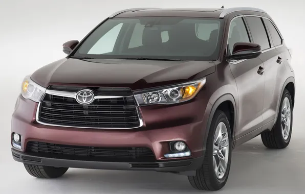 Picture machine, large, Toyota, Toyota, crossover, Highlander