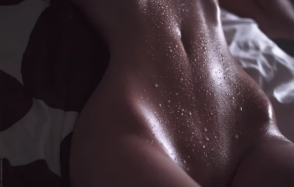 Naked, tummy, figure, waist, Fedor Shmidt