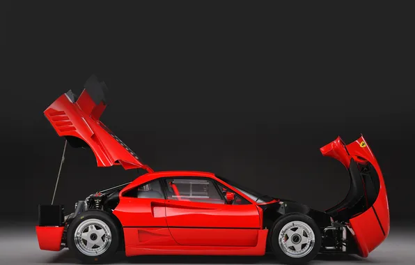Ferrari, supercar, supercar, Evolution, 1988, the only instance, Ferrari GTO, the only instance