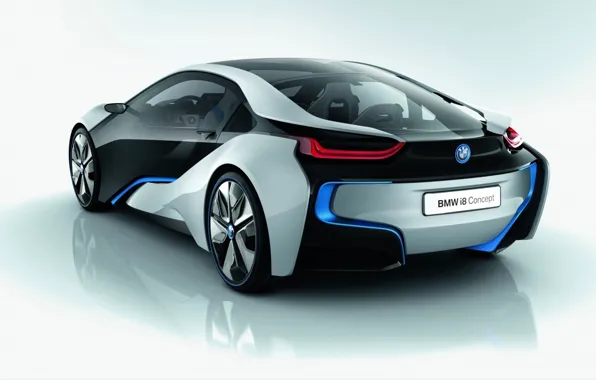 Machine, background, speed, BMW, supercar, i8 concept