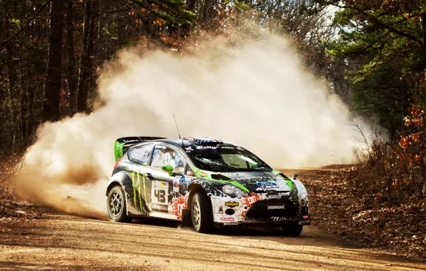 Stones, Drift, 2012, Dirt, rally, WRC, Showdown, Ford Fiesta