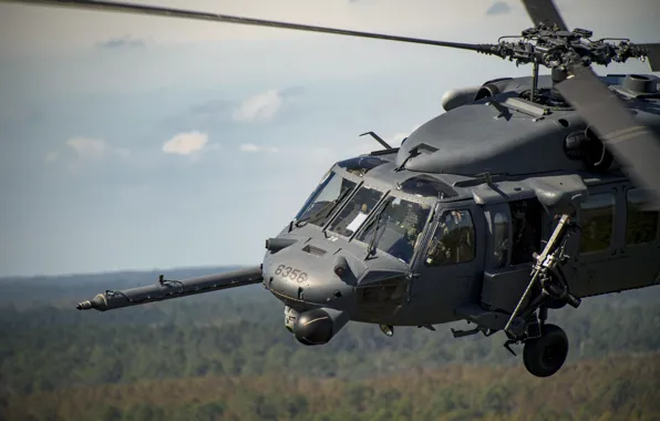 Picture Helicopter, USAF, Pilot, HH-60 Pave Hawk, Chassis, The blades, Cockpit