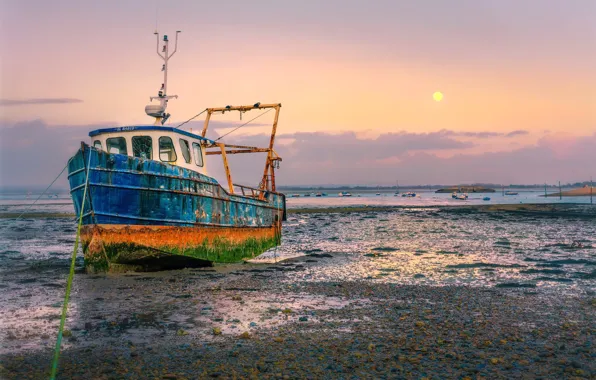 Picture shore, ship, stranded