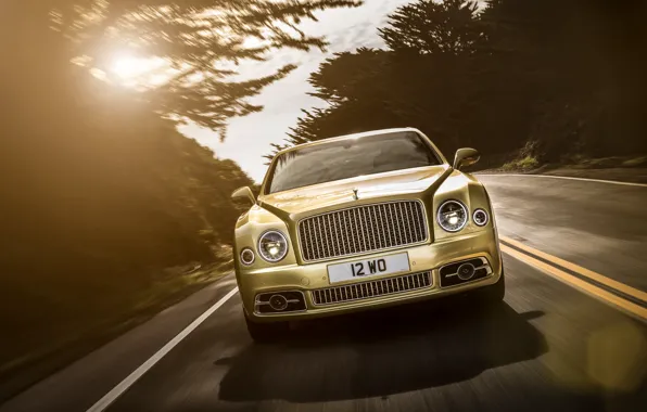Speed, track, Bentley, Mulsanne